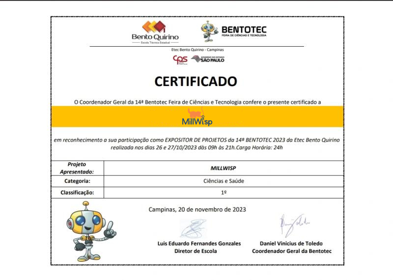 Certificado de Participação